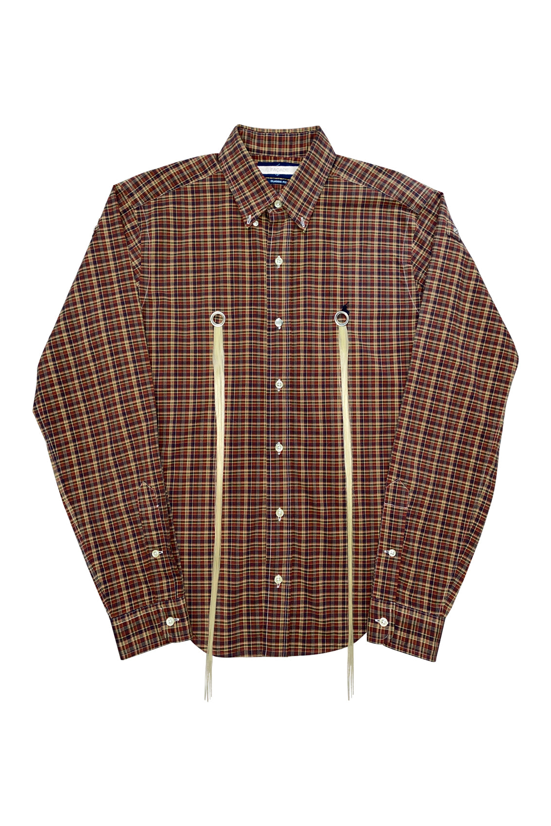 Brown Check Shirt / Balaclava [B.W]