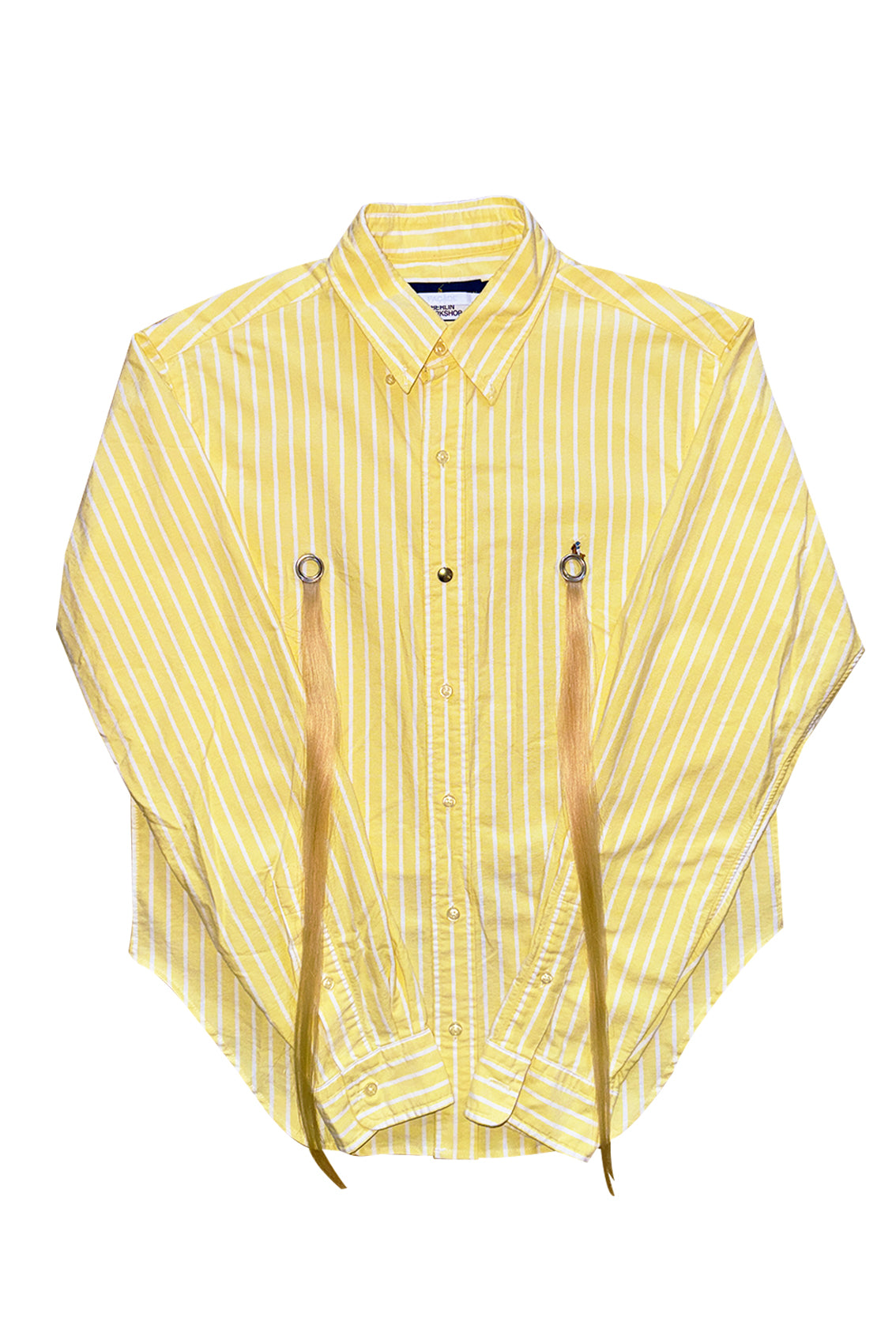 Yellow striped Shirt / Balaclava [B.W]